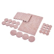 Amtech Felt Pads 33pc Heavy Duty